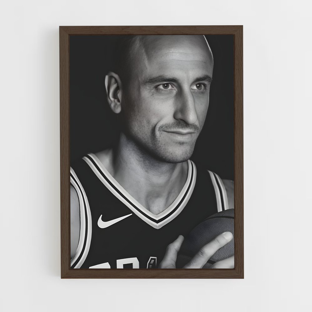 Poster Manu ginobili lois – affiche Basketball (vue 5)